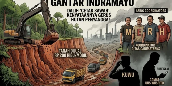 Galian C Ilegal Gantar Indramayu: Diduga Dampak Pembangunan Kawasan Industri