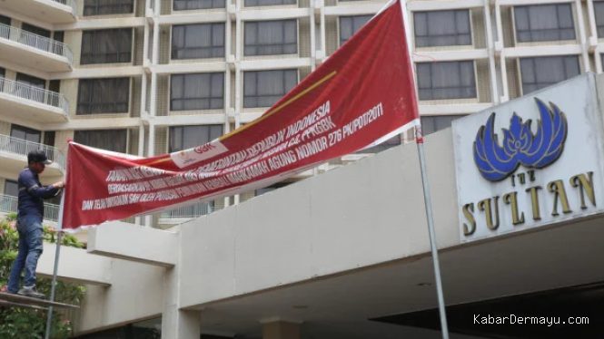 Hotel Sultan Akan Dibongkar Besok, Akses ke Hutan Kota dan Pintu GBK Dibatasi