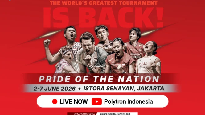 Jadwal Indonesia Open 2026: Tanding & Siaran Langsung