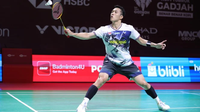 Jonatan Christie Hentikan Alwi Farhan di Indonesia Open 2026