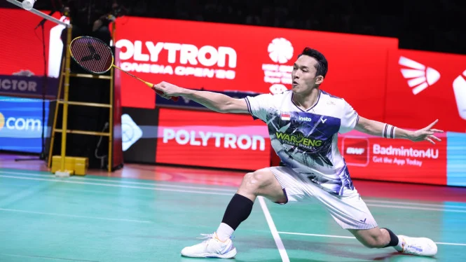 Jonatan Christie Kalah dari Viktor Lai di Kandang Sendiri