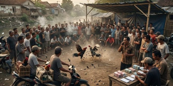 Judi Sabung Ayam Karangasem Indramayu Beroperasi, Pemda & APH Dinilai ‘Tertidur