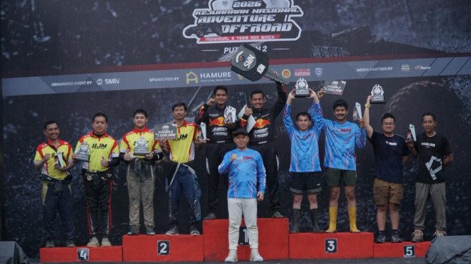 Kejurnas Offroad: Halo Dayak Kalteng Borong Medali