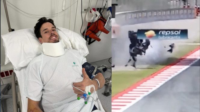 Kronologi Kecelakaan Fatal Alex Marquez MotoGP Catalunya: Motor Terbelah 2