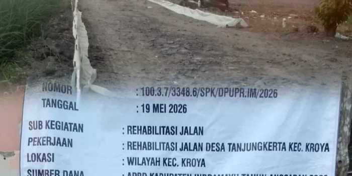 LSM Harimau: Dugaan Curang Proyek Rabat Beton Tanjungkerta Indramayu