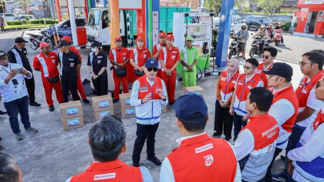 Pelayanan SPBU Bali: Kunjungan Dewan Komisaris Cek Fasilitas