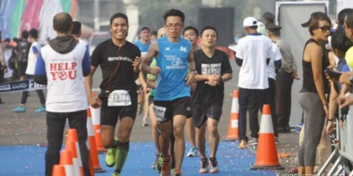 Pengalihan Arus Lalu Lintas Jakarta International Marathon Hari Ini