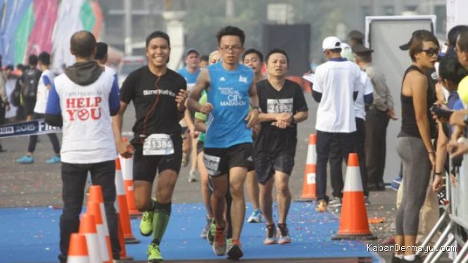 Pengalihan Arus Lalu Lintas Jakarta International Marathon Hari Ini