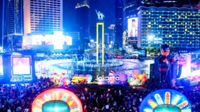 Perputaran Uang di Malam Puncak HUT DKI Jakarta Capai Rp 2 Triliun
