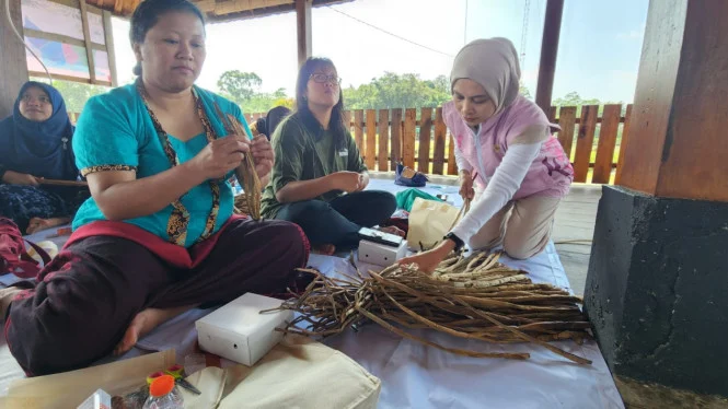 PLN Ubah Eceng Gondok Jadi Sumber Ekonomi di Desa Ini