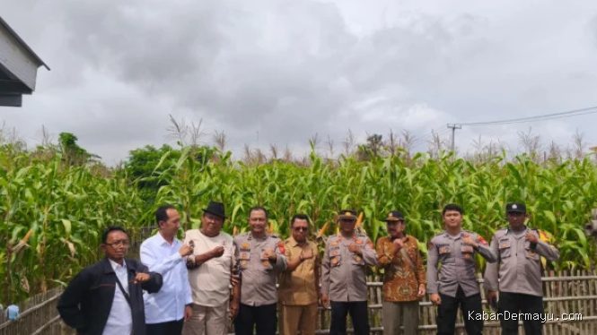 Polres Karawang Dukung Program Pemerintah untuk Ketersediaan Pangan Nasional