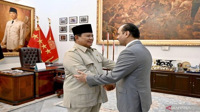 Prabowo Bertemu Wakil PM Qatar, Bahas Apa Saja?