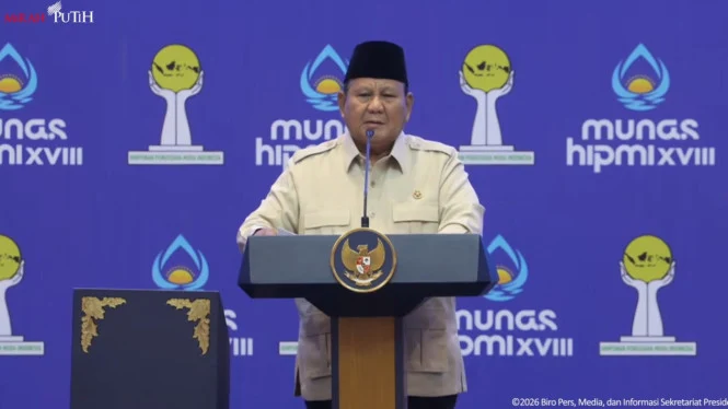 Prabowo Ingatkan Anggota HIPMI: Jangan Coba-Coba, Saya Tahu Perilaku Kalian!