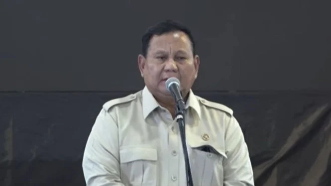 Prabowo Ungkap Perjalanan Hidupnya, Dari Sekolah Rakyat Hingga Jadi Presiden Tetap Diejek
