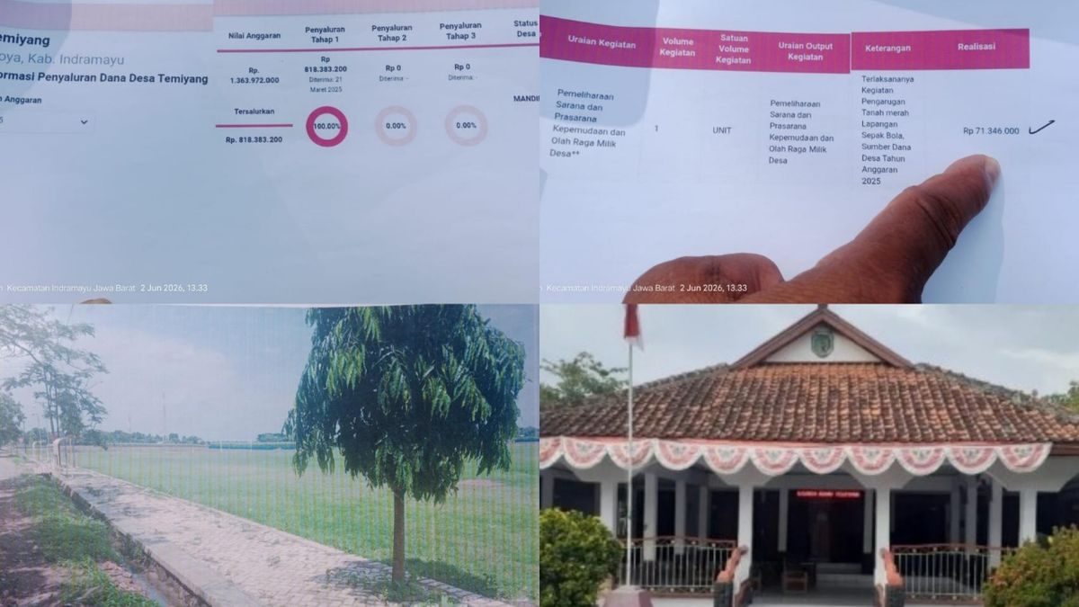 Proyek Fiktif Lapangan Bola Temiyang: LSM ABRI Ancam Lapor Pemdes & KPK