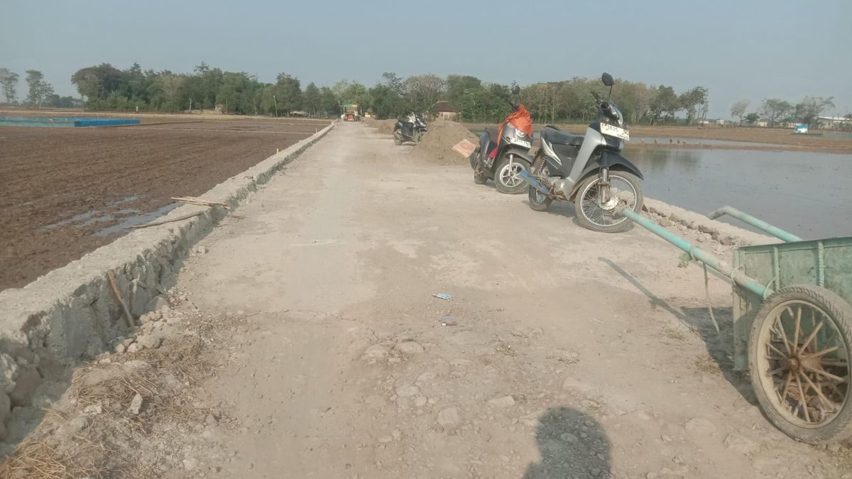 Proyek Rekonstruksi Jalan RJ Drunten Wetan Indramayu Disorot Publik