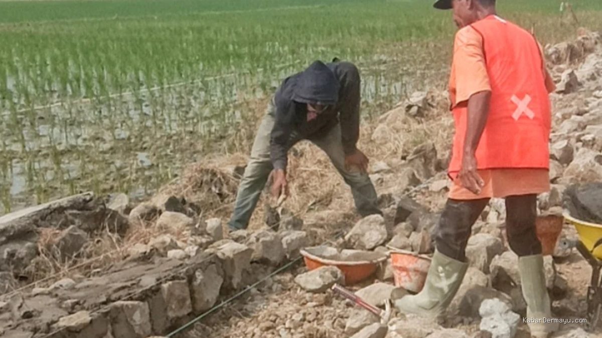 Proyek Rekonstruksi Jalan Sukamelang - SP Kedokan Gabus Indramayu Disorot