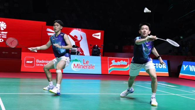 Raymond/Joaquin Comeback Dramatis ke Semifinal Indonesia Open 2026