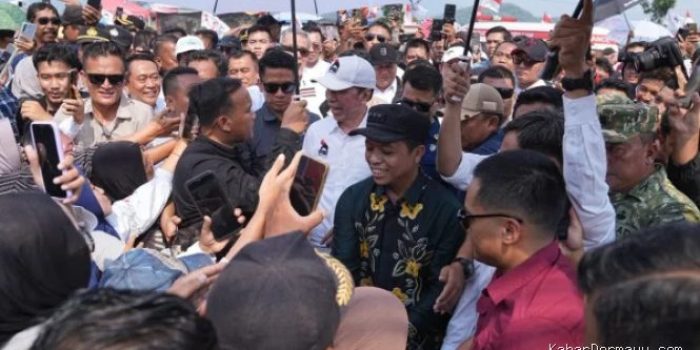 Ribuan Warga Sambangi Lapak UMKM Lampung Saat Kunjungan Jokowi