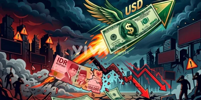 Rupiah Anjlok ke Rp 18.004: Inflasi Mei & Timur Tengah Pemicu