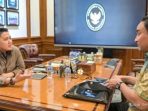 Teddy Seskab Bahas Narkoba dan Vape Bersama Kepala BNN