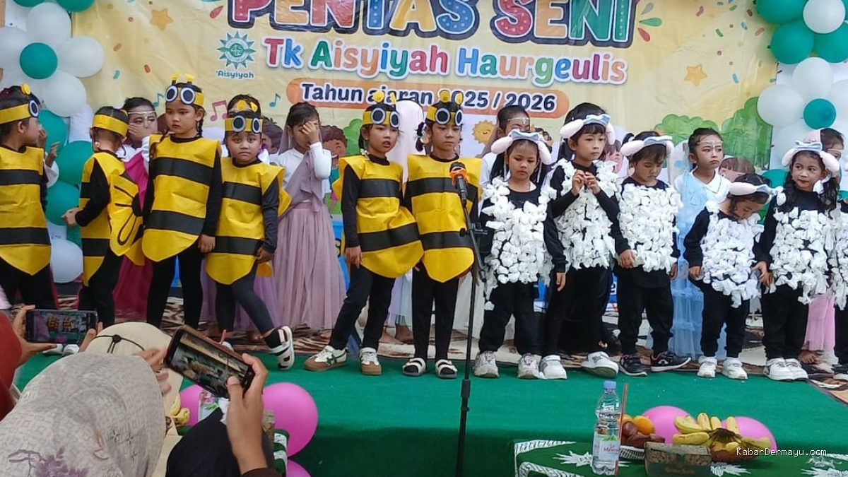 TK Aisyiyah Haurgeulis: Pentas Seni Emas Penuh Talenta dan Kreativitas