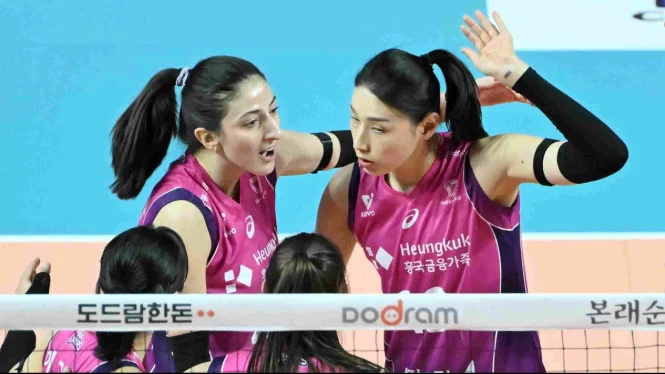 Tutku Burcu: Siapa Dia? Pevoli Turki Lawan Megawati di Final Liga Korea Kini Pulang Kampung