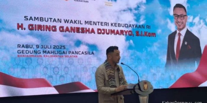 Wamen Giring Usulkan Tabuik Pemda Sumbar Diajukan ke UNESCO