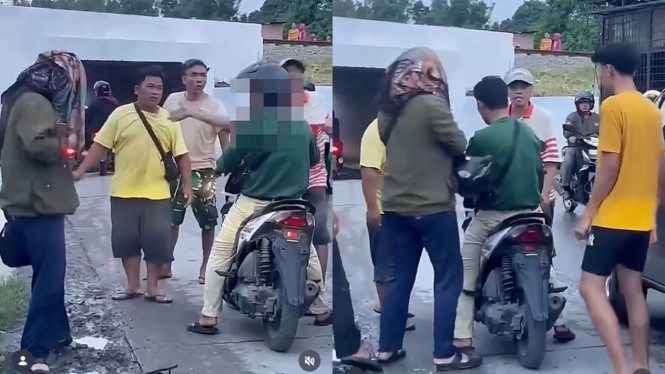 Wanita Hamil Jadi Korban Kekerasan Preman Saat Merekam Keributan