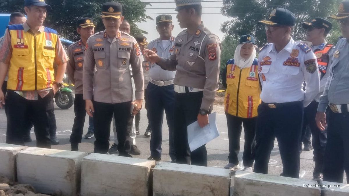141 U-Turn Ilegal di Jalur Pantura Indramayu Ditutup Permanen