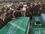 Ali Khamenei Dimakamkan di Kompleks Makam Imam Reza Mashhad