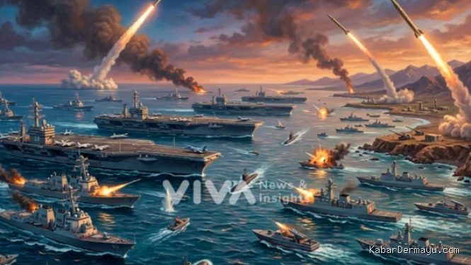 AS Kembali Lancarkan Serangan Militer ke Iran, Ada Apa?