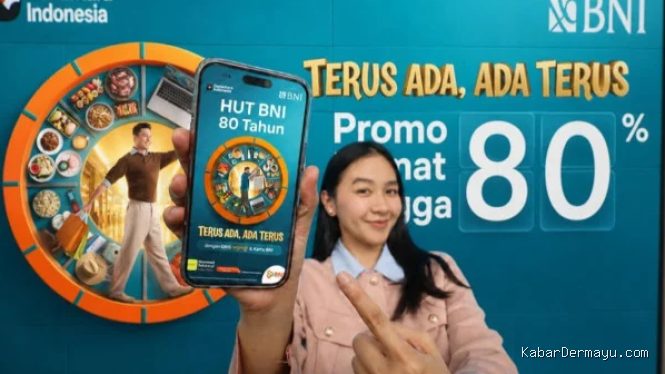 BNI HUT ke-80: Promo Rp8 Juta, Diskon Belanja, Kuliner, Tiket Pesawat!