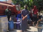 BPBD Indramayu Salurkan Air Bersih ke Desa Tanjakan Terdampak