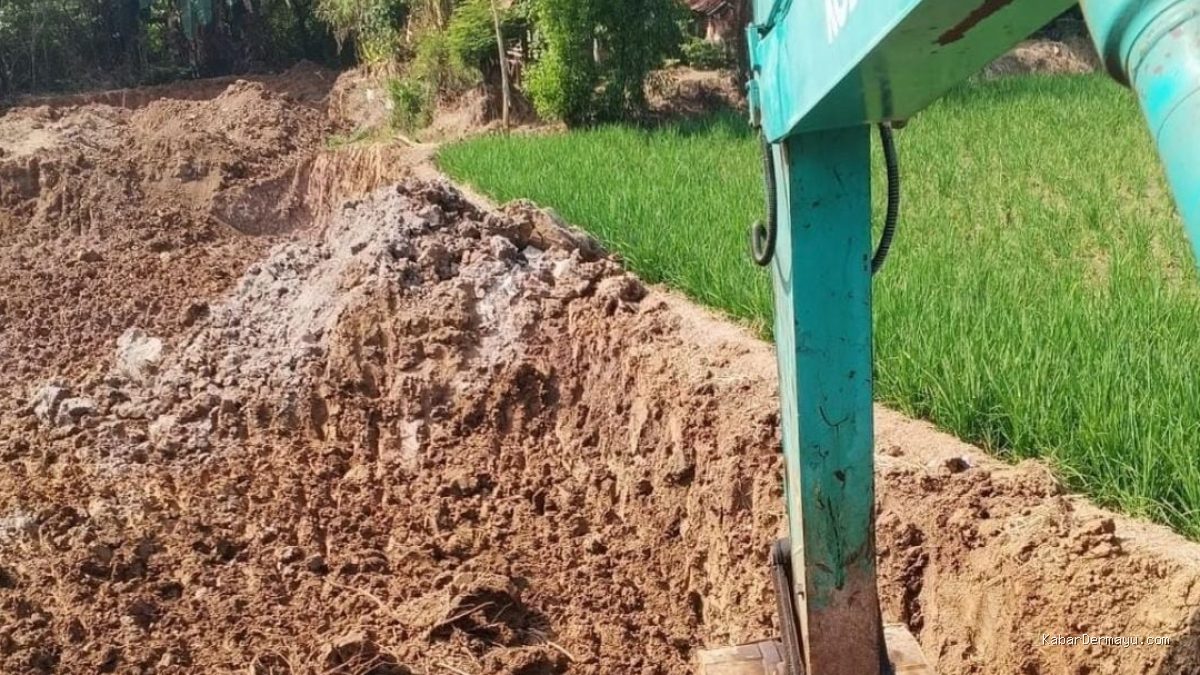 Desa Jatimulya Cetak Sawah Baru, Optimalkan Lahan Demi Ketahanan Pangan