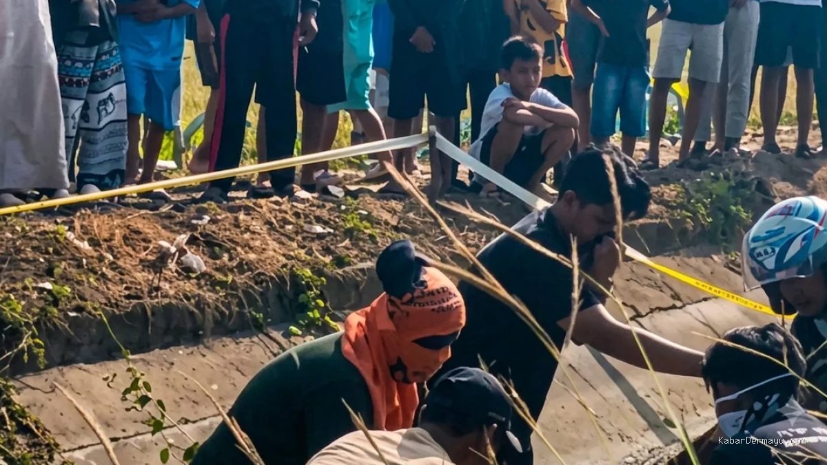 Identitas Jenazah Saluran Irigasi Indramayu Terungkap: Terduga Terseret Arus