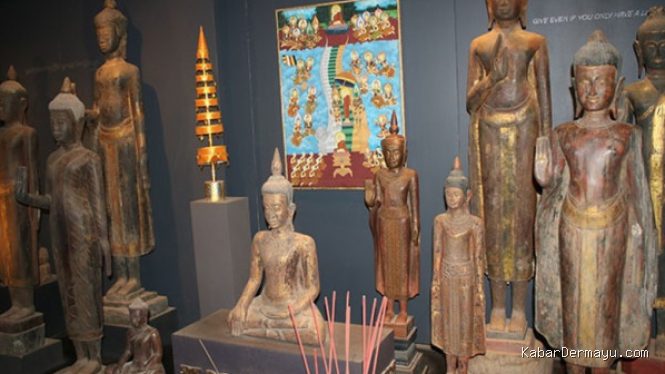 Indonesia Terima Kembali Dua Arca Buddha Curian dari AS