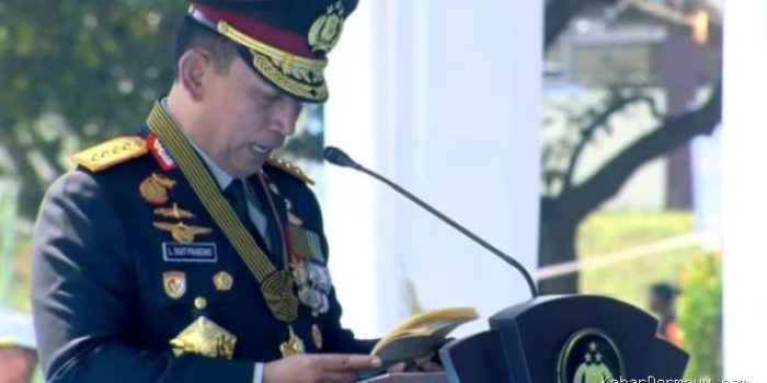 Kapolri Lantik Enam Kapolda Baru dan Dua Pejabat Mabes Polri, Berikut Daftarnya