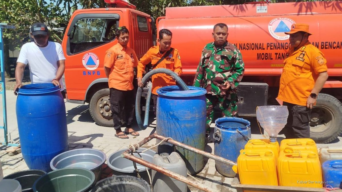 Krisis Air Bersih di Krangkeng Akibat Kemarau, 20 Ribu Liter Dikirim