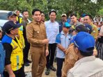 Lucky Hakim Pantau Normalisasi Irigasi di Tiga Titik