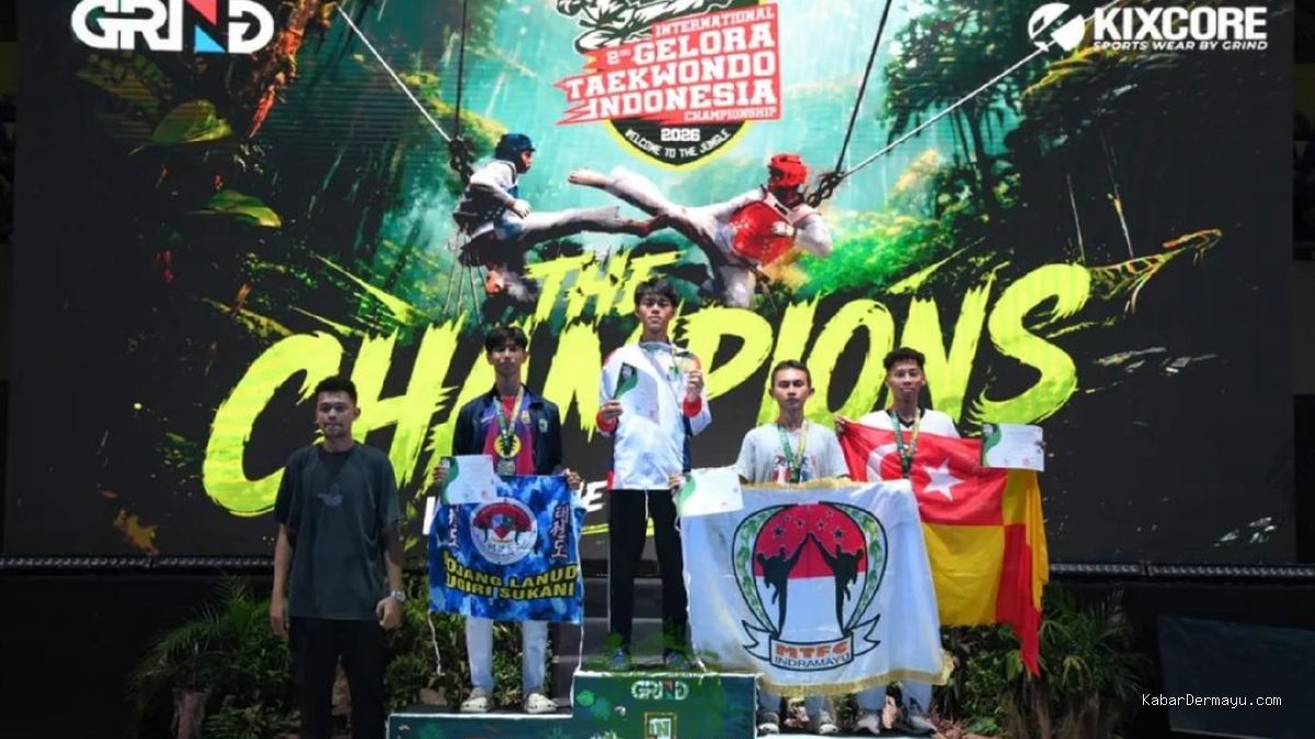 MTFC Indramayu: 25 Medali Internasional Taekwondo Championship