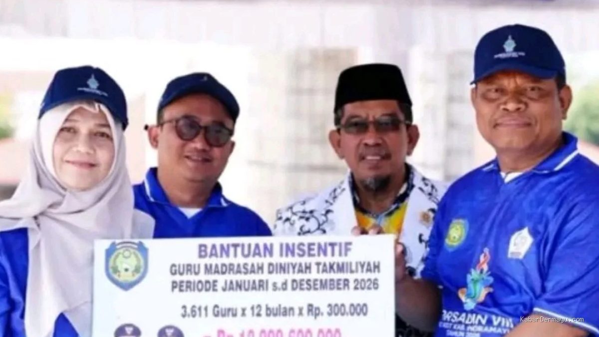 Pemkab Indramayu: Rp 13 Miliar untuk 3.611 Guru MDT Tiap Bulan