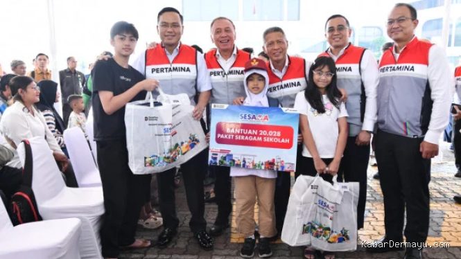 Pertamina Salurkan Ribuan Seragam Sekolah: Harapan Jelang Tahun Ajaran Baru