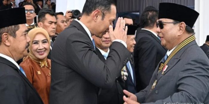 Pesan AHY untuk Polri dalam HUT ke-80 Bhayangkara