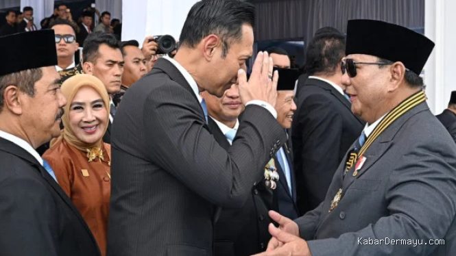 Pesan AHY untuk Polri dalam HUT ke-80 Bhayangkara