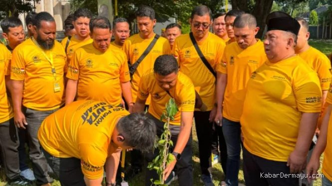 PP AMPG Tanam 444.444 Pohon dalam Penutupan Diklat Nasional 2026