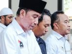 Presiden Jokowi Tiba di Jakarta Jelang Peringatan Hari Bhayangkara ke-80 di Cikeas
