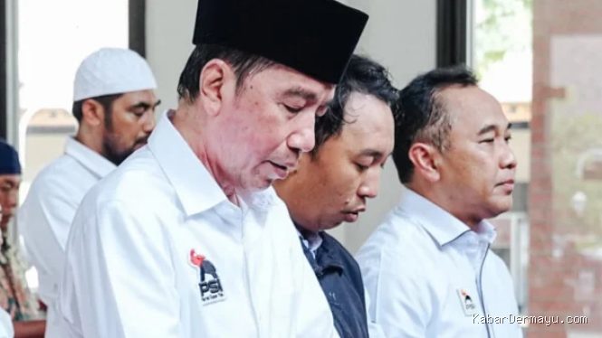 Presiden Jokowi Tiba di Jakarta Jelang Peringatan Hari Bhayangkara ke-80 di Cikeas