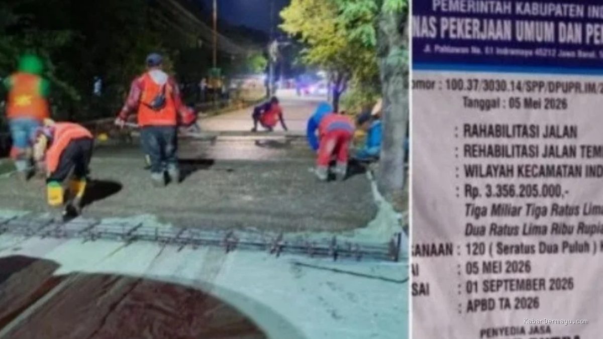 Proyek Jalan Tembaga Rp 3,35 Miliar: Kualitas Beton Dipertanyakan!