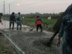 Proyek Siluman di Jalan Pesawahan Desa Sukamelang Indramayu?